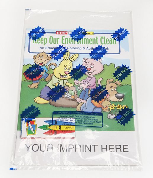 Main Product Image for Keep Our Environment Clean Coloring Book Fun Pack
