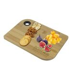 Buy Bamboo Serving & Cutting Board With Silicone Hanging Ring "KERN"