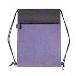 Kerry Drawstring Backpack - Purple