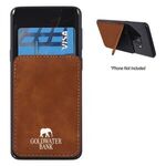 Kickstand Phone Wallet - Brown