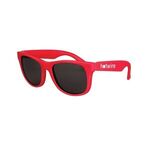 Kids Classic Solid Color Sunglasses - Red