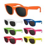 Kids Classic Solid Color Sunglasses -  