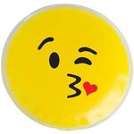 Kiss Emoji Chill Patch - Yellow