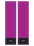 Knee High Tube Socks - Purple