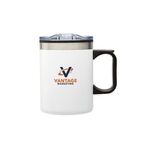 Kobuk 14oz. Steel & PP Camping Mug - White