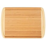 Kona Groove Cutting & Serving Board - Brown-natural