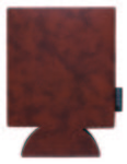 KOOZIE (R) Leather-Like Can Cooler - Brown