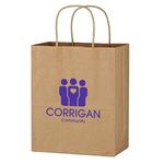 Kraft Paper Brown Wine Bag - 13" x 17" - Natural