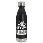 Kula - 17 oz. Stainless Steel Bottle - Metallic Black