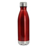 Kula - 17 oz. Stainless Steel Bottle - Metallic Red