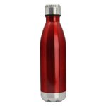 Kula - 17 oz. Stainless Steel Bottle - Metallic Red