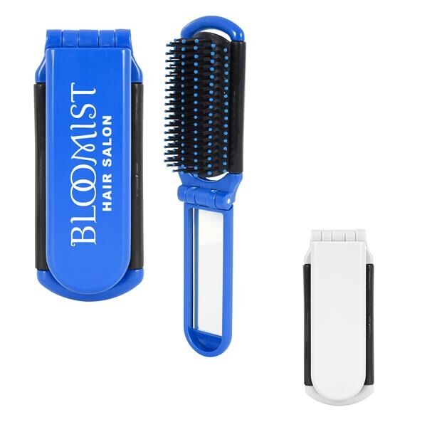 Main Product Image for Kwik-Fix Folding Brush With Mirror