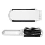 Kwik-Fix Folding Brush With Mirror