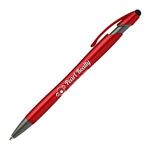 La Jolla Gunmetal with Stylus - Red