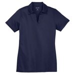 Ladies Sport-Tek PosiCharge Active Textured Polo With Embroidery - True Navy
