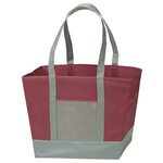 Lake Powell Non-Woven Boat Tote - Burgundy