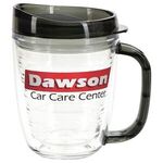 Lakeshore 12 oz Tritan™ Mug with Translucent Handle  Lid - Clear Black