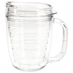 Lakeshore 12 oz. Tritan  Mug with Translucent Handle + Lid - Clear
