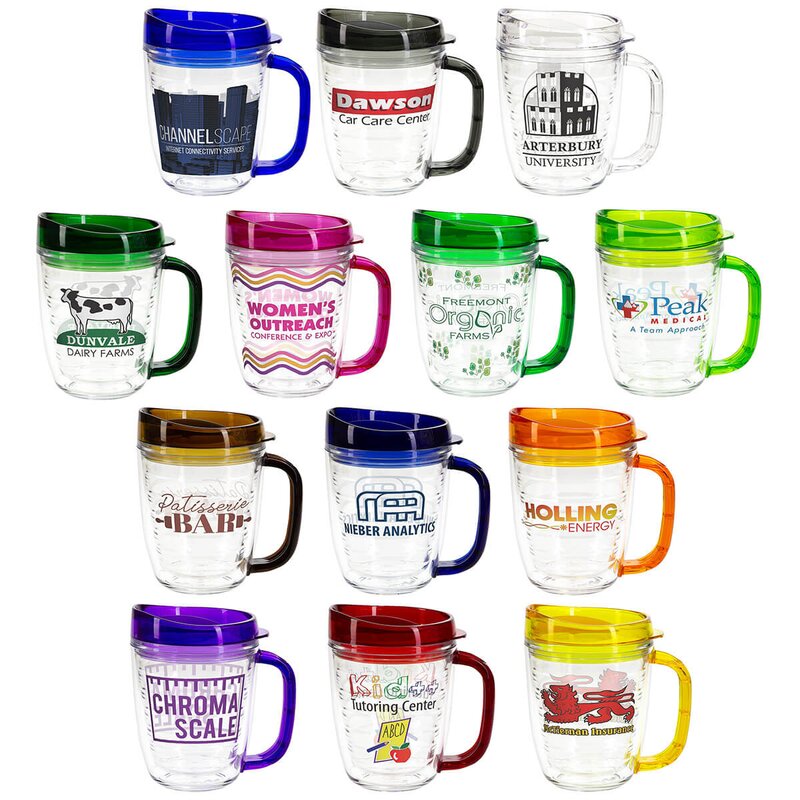 Main Product Image for Marketing Lakeshore 12 oz. Tritan Mug with Translucent Handle + 