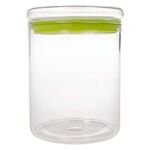 Lancaster Glass Container With Lid - Green