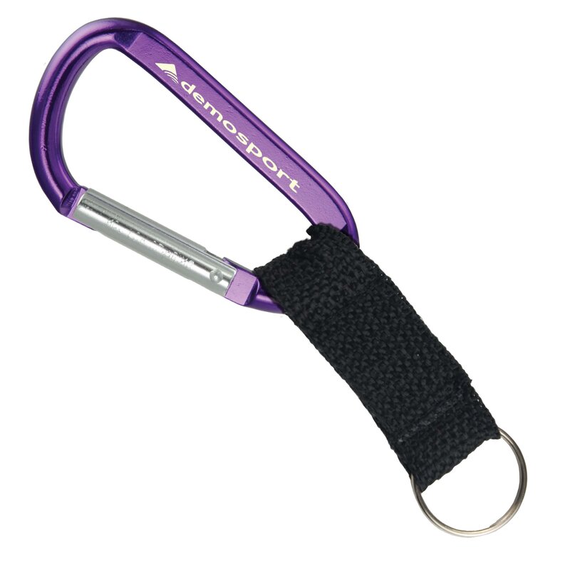 Main Product Image for 3" Large Carabiner With Web Strap