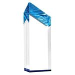 Large Chisel Tower Award - Blue