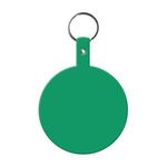 Large Circle Flexible Key Tag - Green