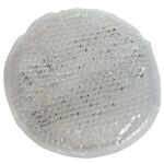Large Circle Gel Bead Hot/Cold Pack - Clear