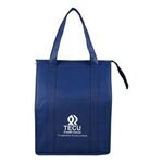 Large Insulated 12"x16" Cooler Zipper Tote Bag -  