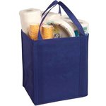 Large Non-Woven Grocery Tote - Royal Blue