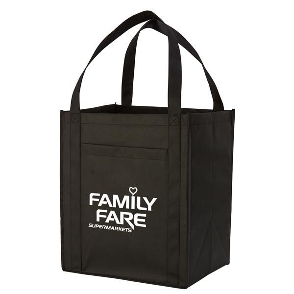 Main Product Image for Large Non-Woven Grocery Tote & Pocket