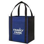 Large Non-Woven Grocery Tote w/ Pocket