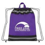 Large Non-Woven Reflective Hit Sports Pack - Purple