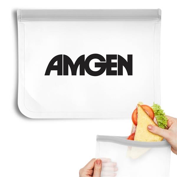 Main Product Image for Large Reusable PEVA Lunch Pouch