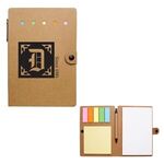 Large Snap Notebook With Desk Essentials - Natural