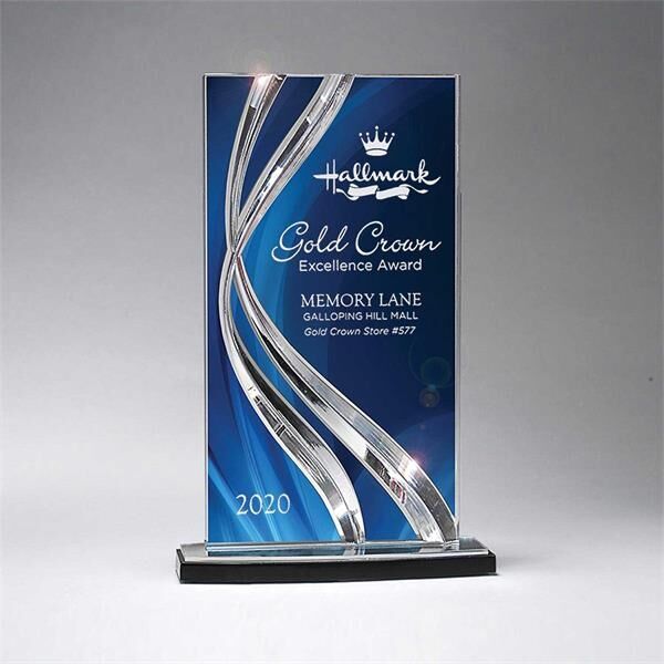 Main Product Image for Large Sweeping Ribbon Award