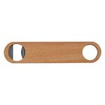 Large Wood Bottle Opener -  