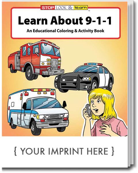 Main Product Image for Learn About 9-1-1 Coloring And Activity Book