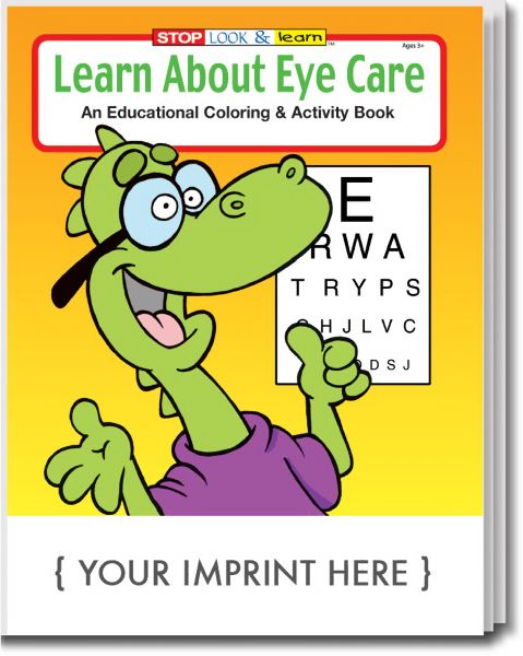 Main Product Image for Learn About Eye Care Coloring And Activity Book USA Made