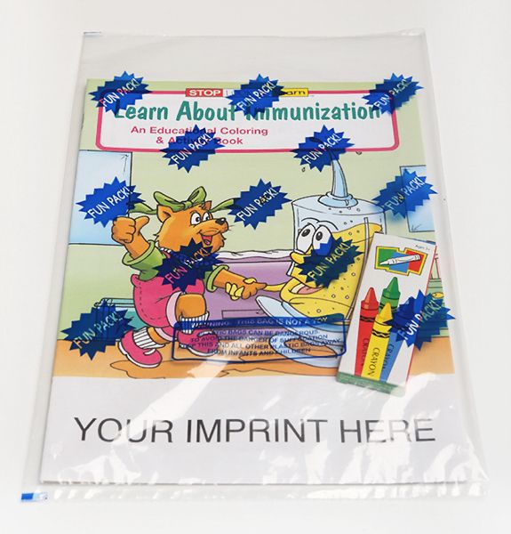 Main Product Image for Learn About Immunization Coloring And Activity Book Fun Pack