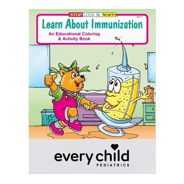 Main Product Image for Learn About Immunization Coloring Book