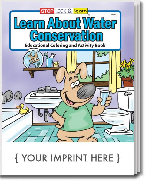 Main Product Image for Learn About Water Conservation Coloring And Activity Book