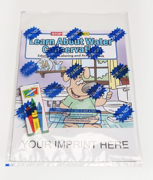 Main Product Image for Learn About Water Conservation Coloring Book Fun Pack