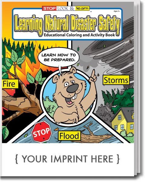 Main Product Image for Learning Natural Disaster Safety Coloring And Activity Book