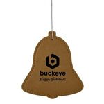 Leatherette Ornament - Bell -  