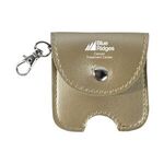 Leatherette Pouch for Hand Sanitizer - Metallic Gold