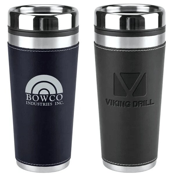 Main Product Image for Leatherette Tumbler - 16 Oz.