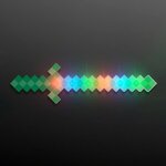 LED 8-Bit Pixel Sword - Green