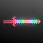 LED 8-Bit Pixel Sword - Pink
