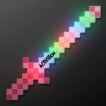 LED 8-Bit Pixel Sword - Pink